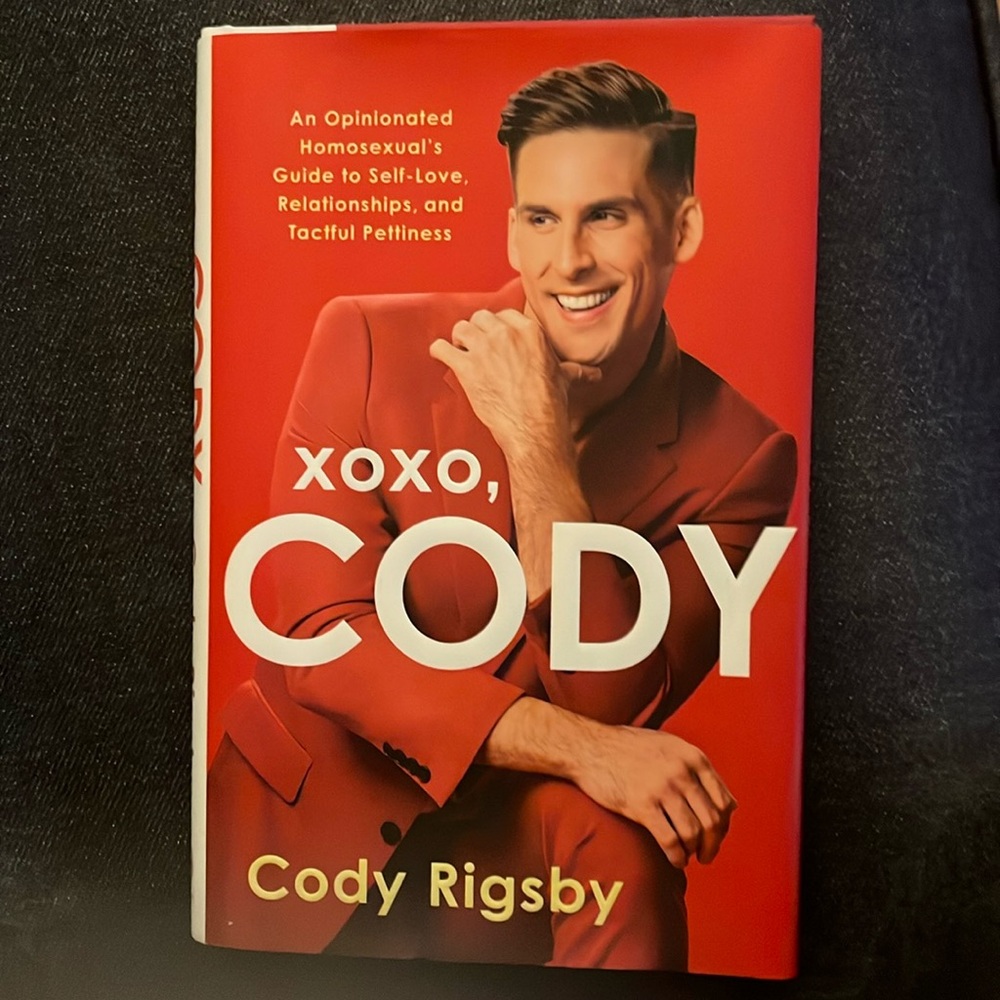 Signed Cody Rigsby Book
